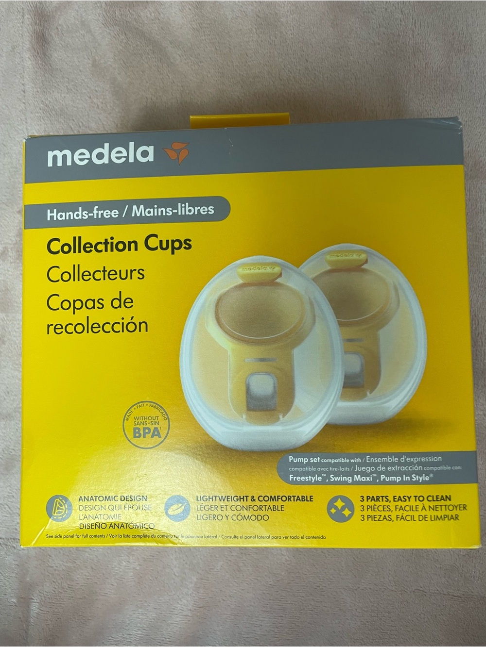 Breast Milk Collection Cups Hands Free